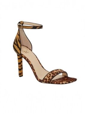 Vince Camuto Lauralie Leopard Animal Print  Mob Wife Stiletto Heels Size 7
